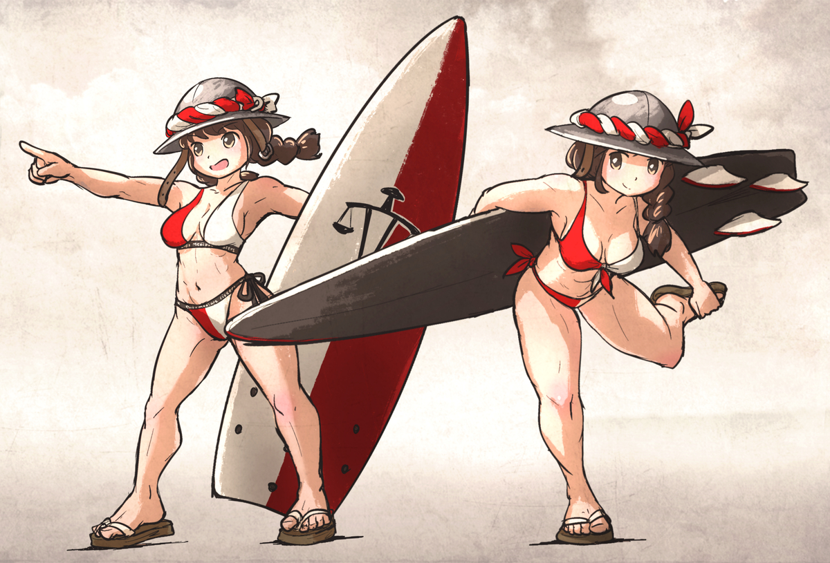 This is a pixiv picture whose title is Bikini's Day!!!.