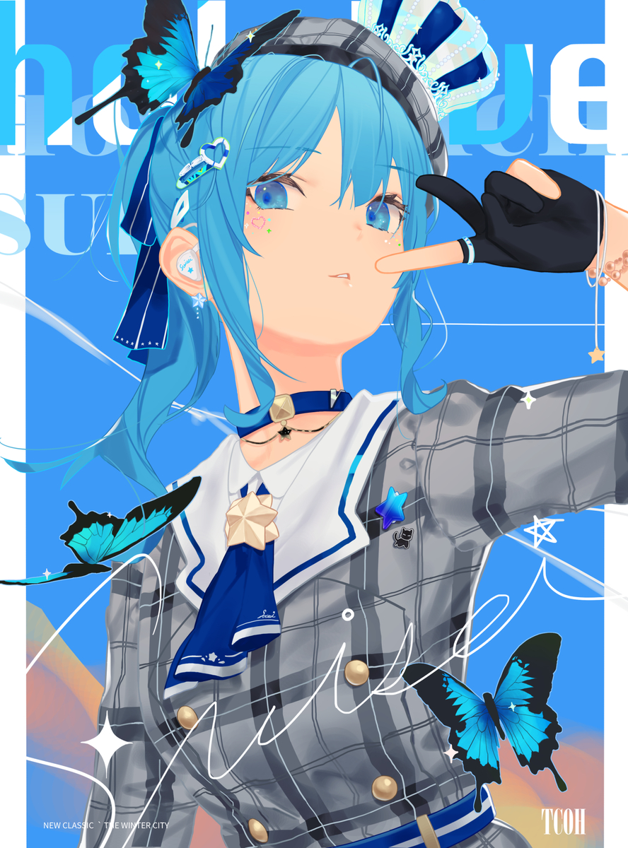 This is a pixiv picture whose title is 星街すいせい.