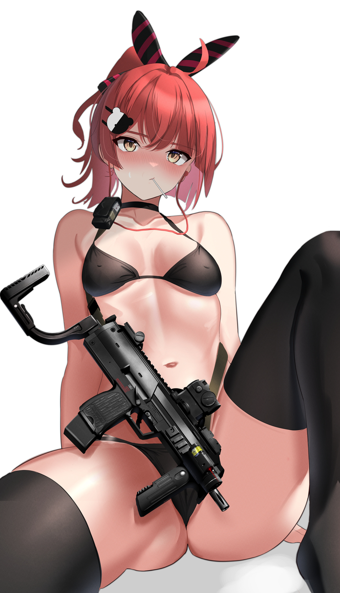 This is a pixiv picture whose title is MP7.