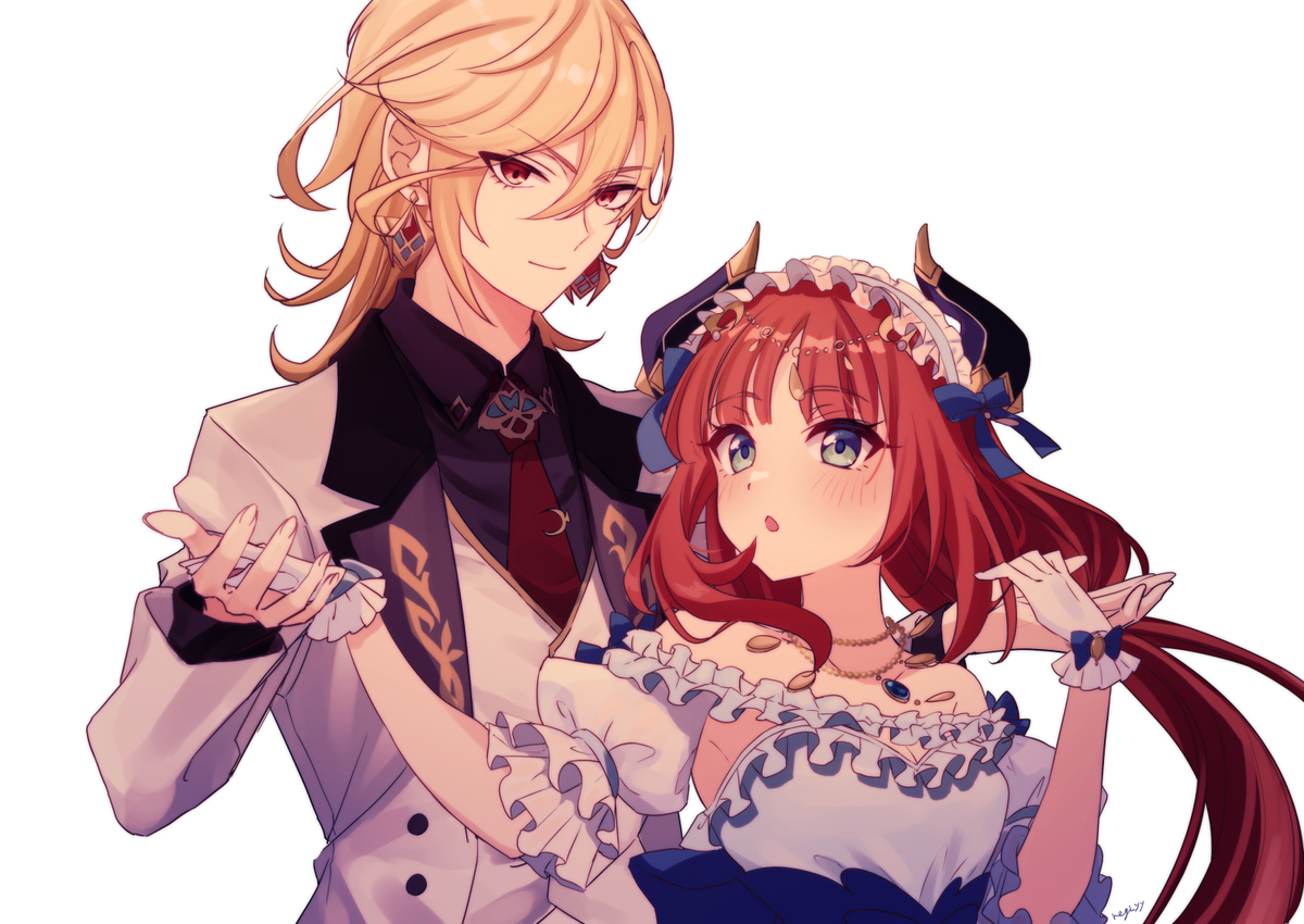 This is a pixiv picture whose title is Shall we dance？.