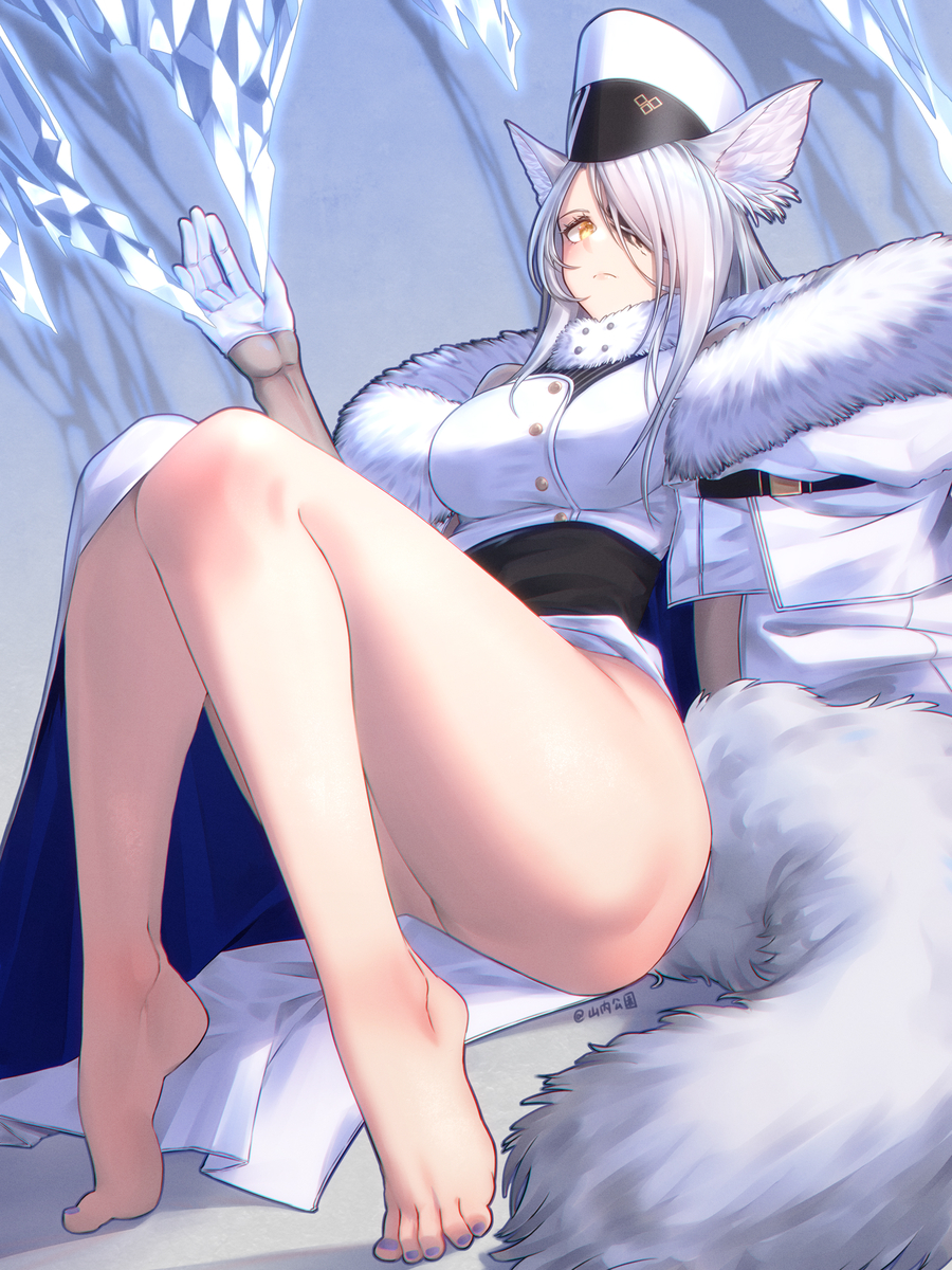 This is a pixiv picture whose title is 寒檀 サンタラ SANTALLA.