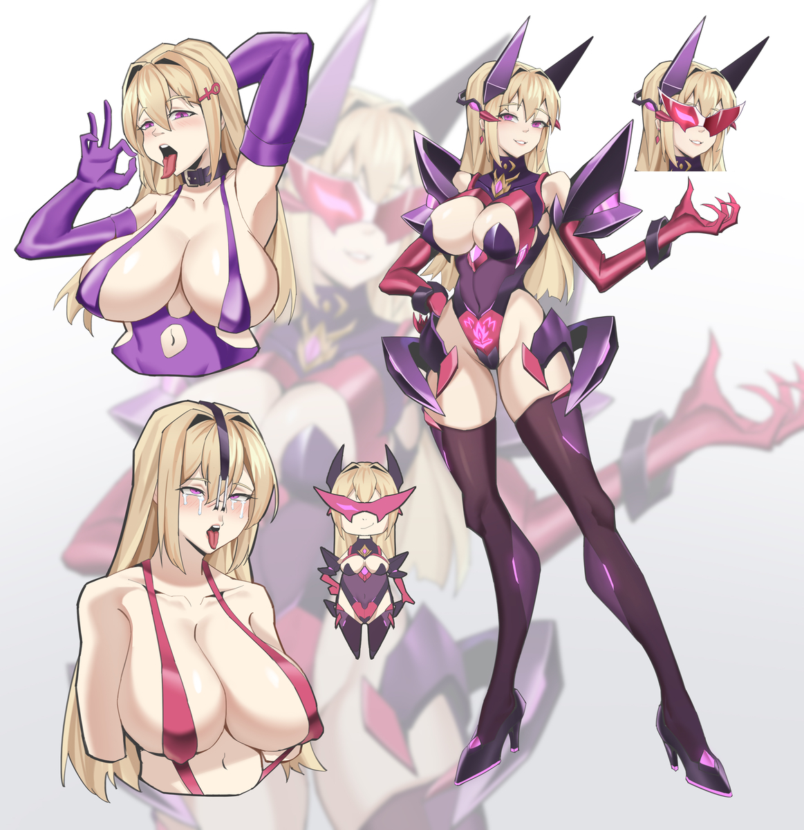 This is a pixiv picture whose title is 装煌聖姫.