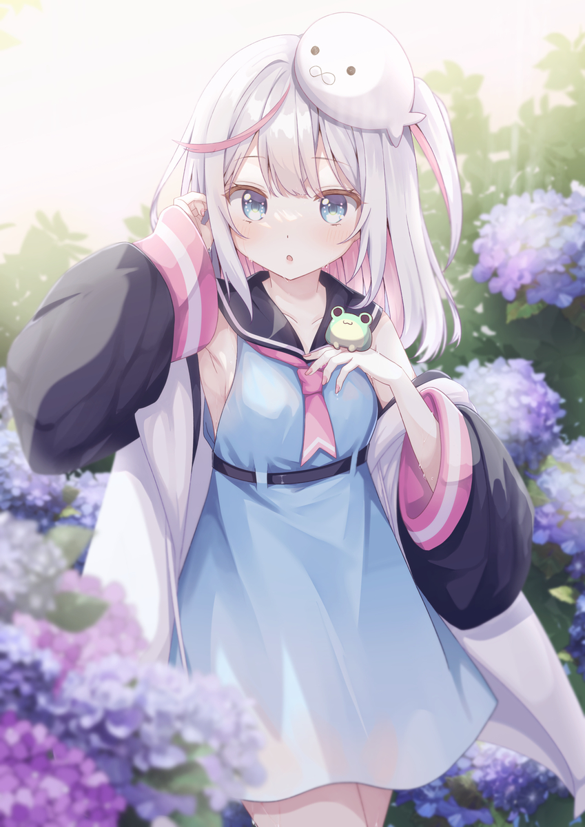 This is a pixiv picture whose title is あめあがり.