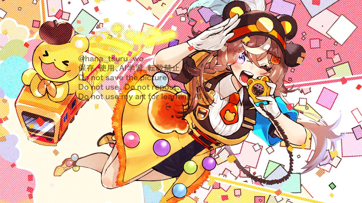 This is a pixiv picture whose title is 【skeb】アイドルさん風衣装.