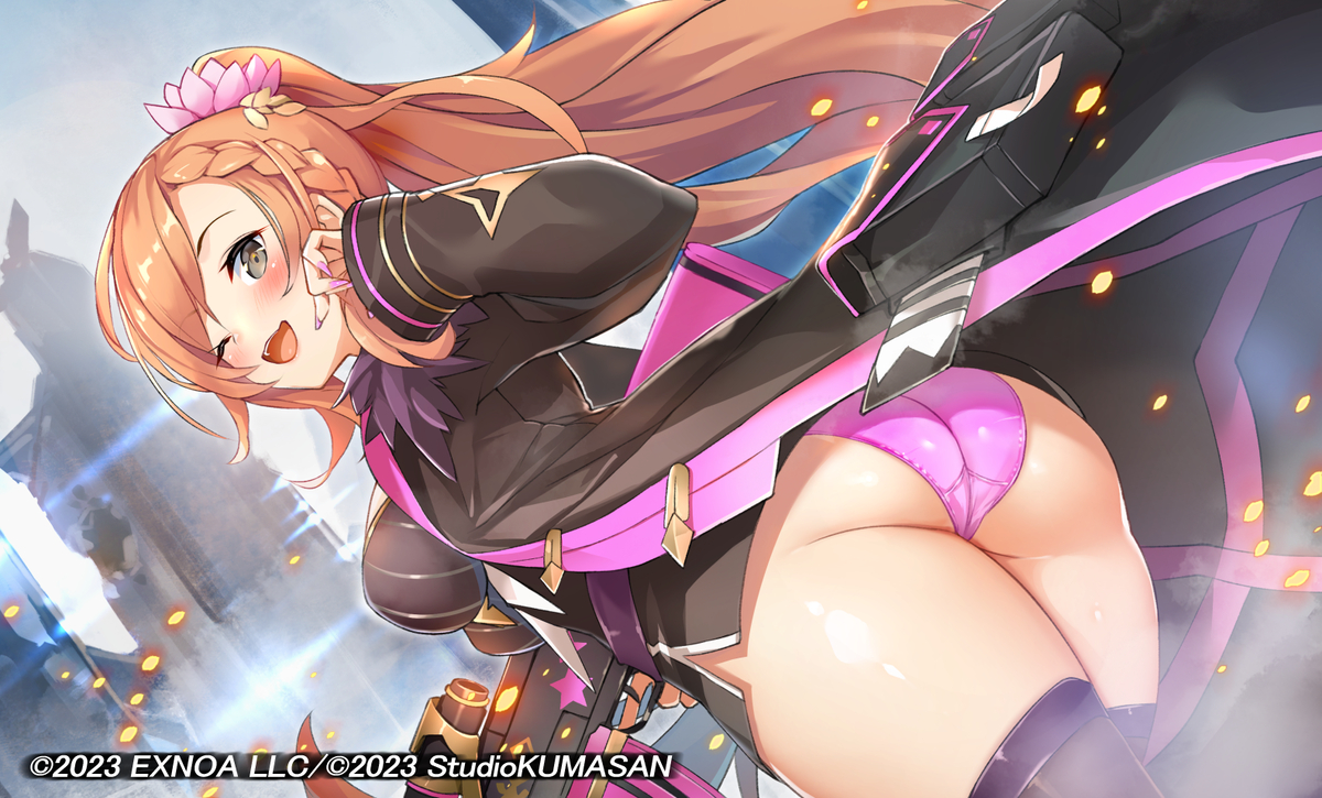 This is a pixiv picture whose title is ティンクルスターナイツ：桐原セーラ.