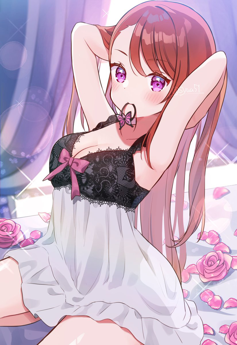 This is a pixiv picture whose title is あげはさん………….