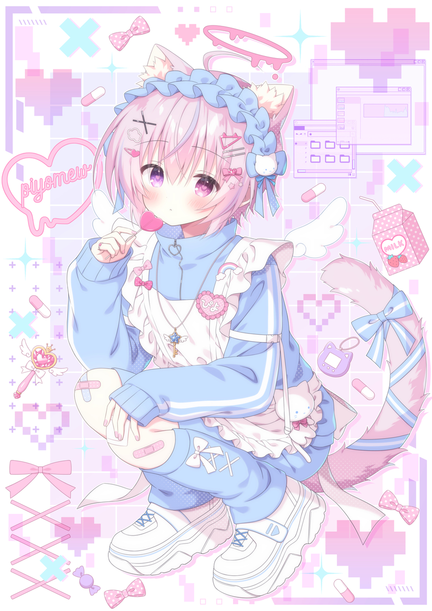 This is a pixiv picture whose title is 💙💙💙.