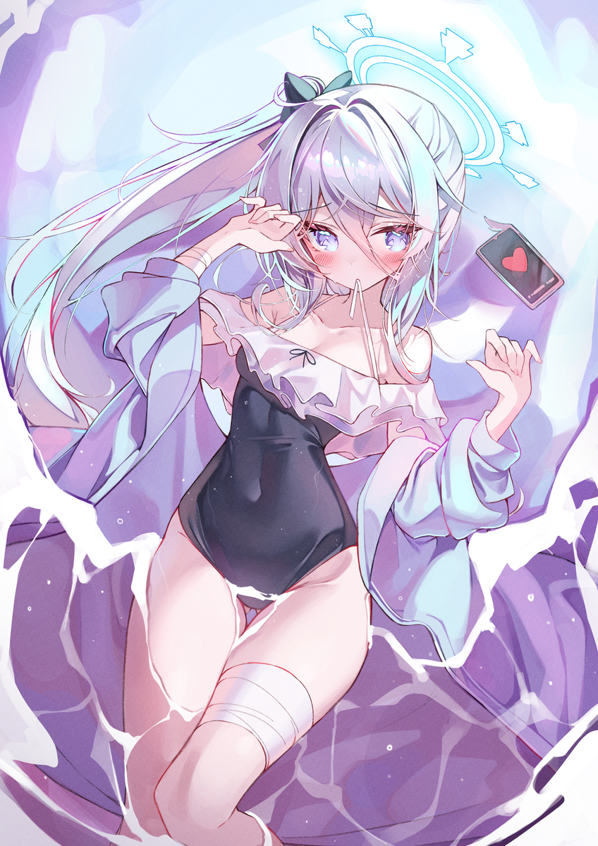 This is a pixiv picture whose title is 私は、ウサギではありませんので。.