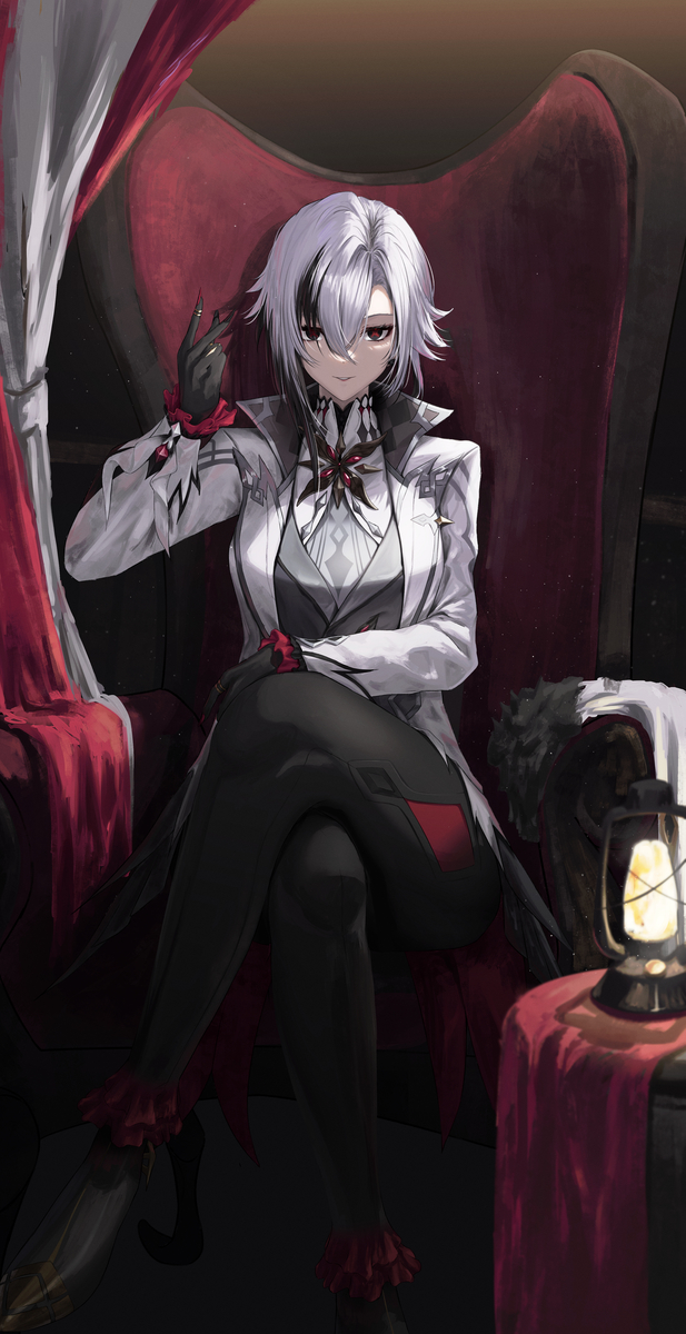 This is a pixiv picture whose title is 召使.