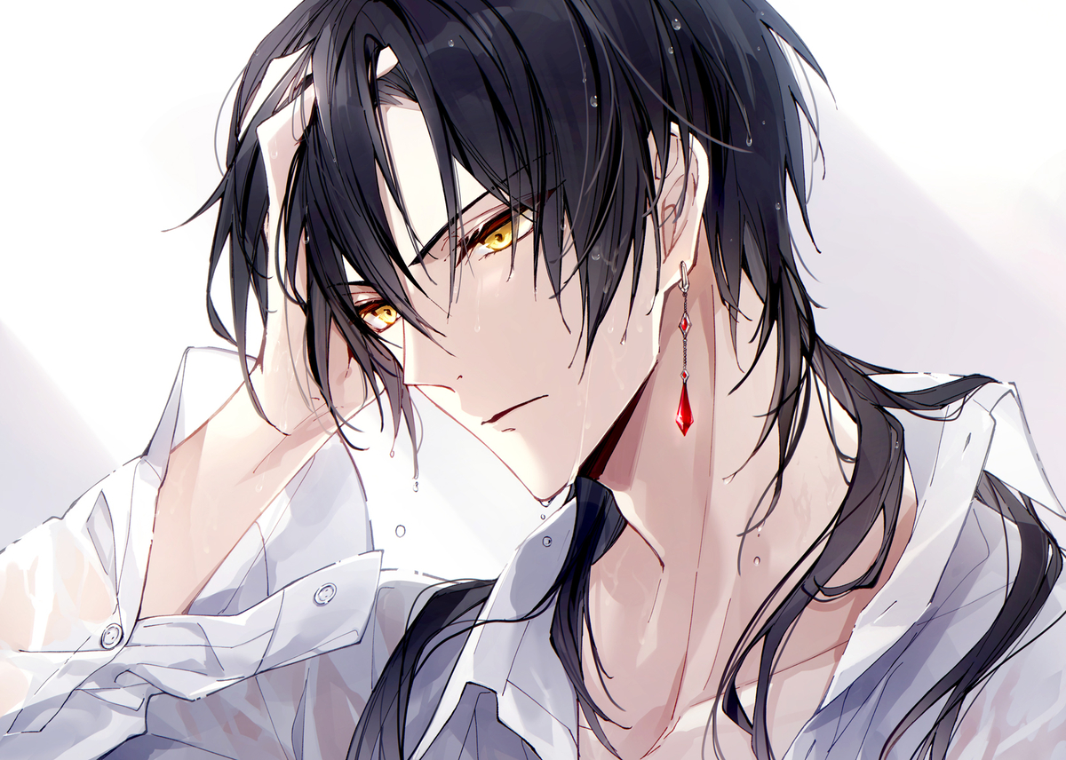 This is a pixiv picture whose title is 濡れ….