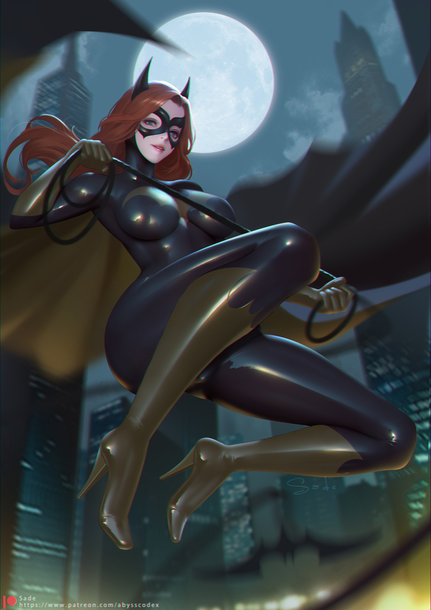 This is a pixiv picture whose title is Batgirl.