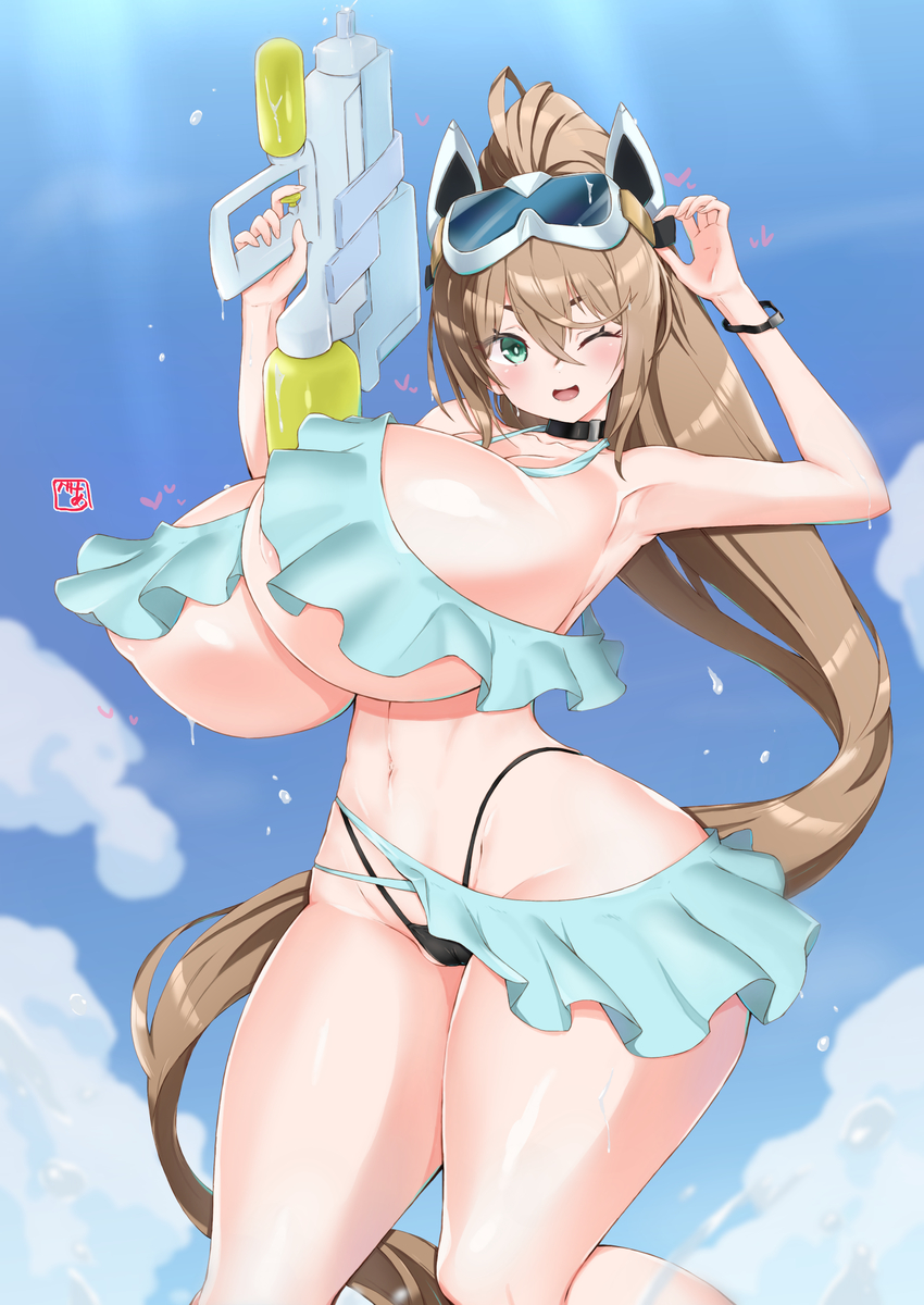 This is a pixiv picture whose title is サマーしずくちゃん.