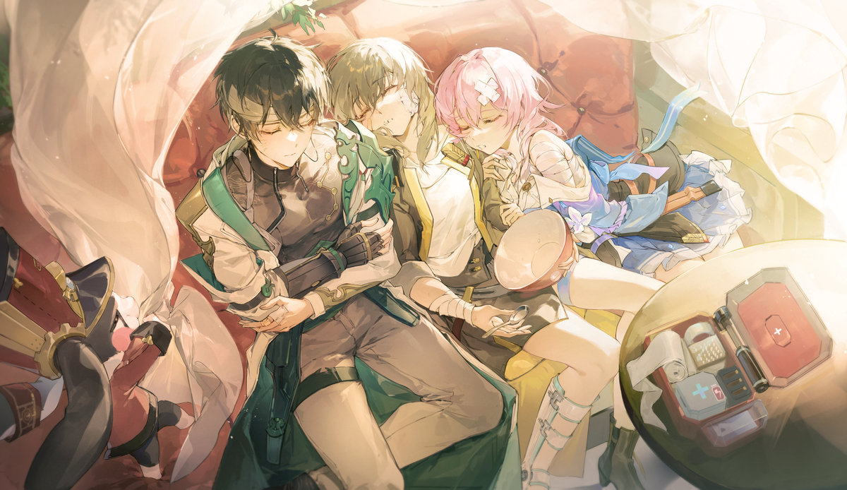 This is a pixiv picture whose title is お疲れ様でした.