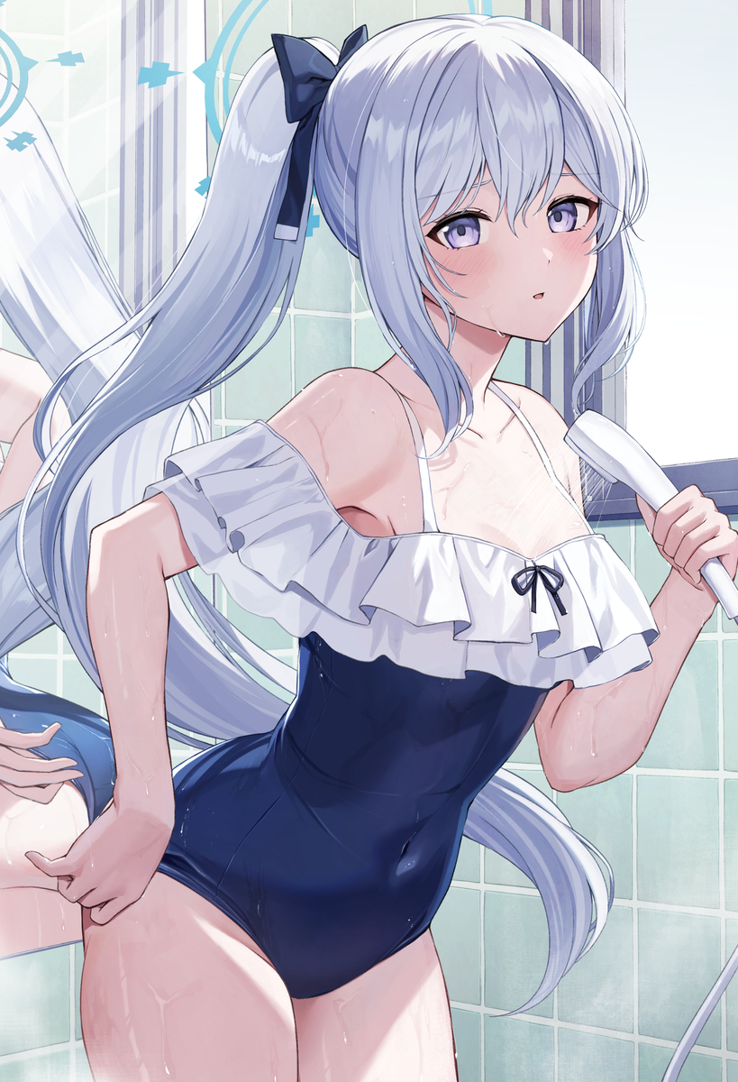 This is a pixiv picture whose title is 水着ミヤコ.