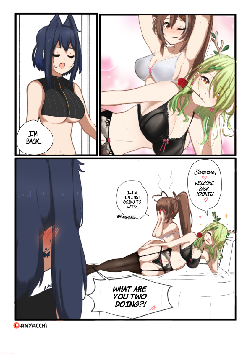 This is a pixiv picture whose title is Surprise!.