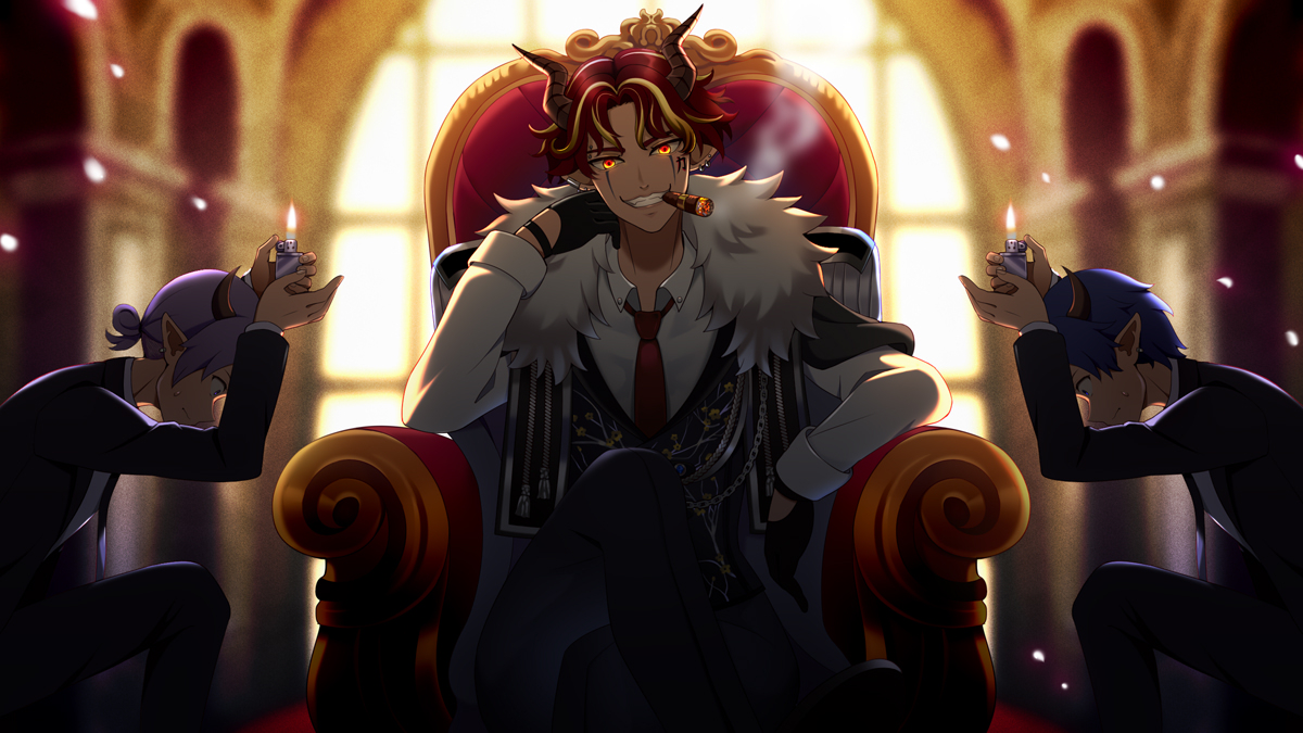 This is a pixiv picture whose title is Abaddon.