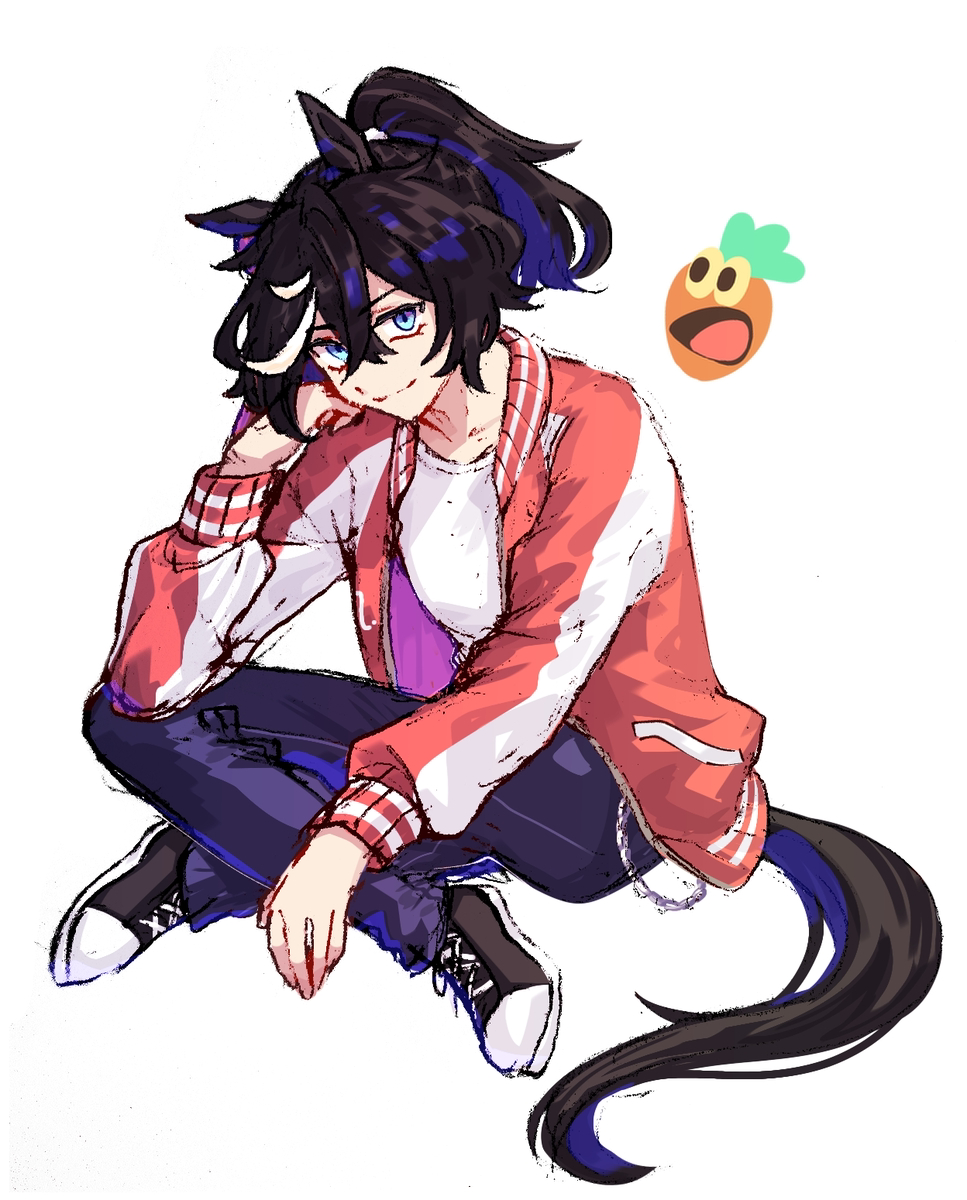 This is a pixiv picture whose title is 🅰️.