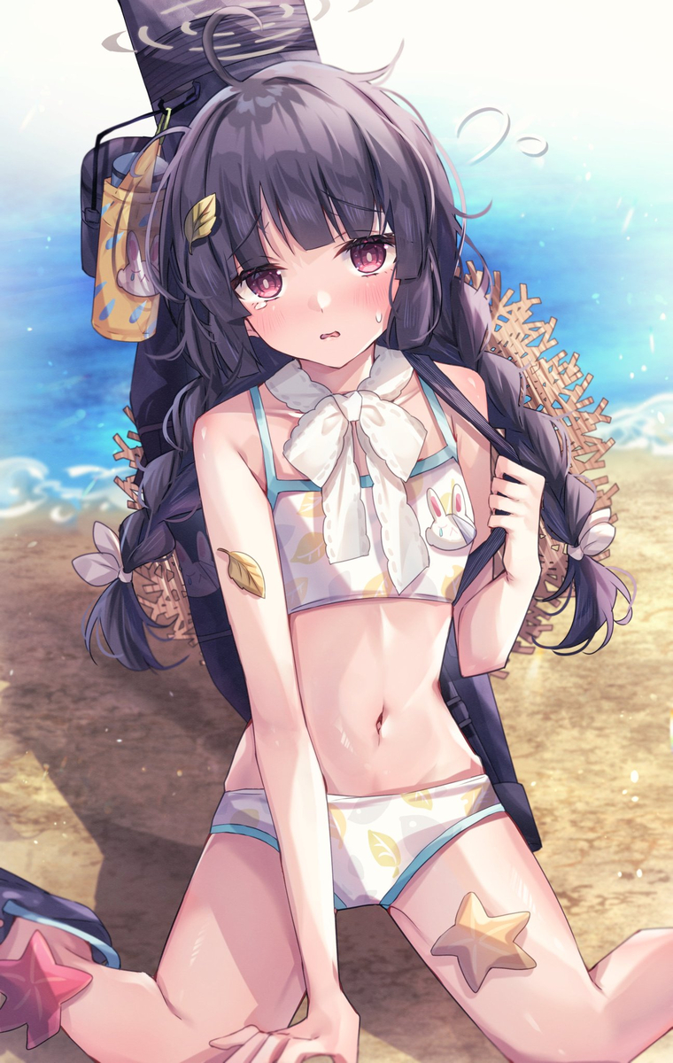 This is a pixiv picture whose title is 水着ミユ.