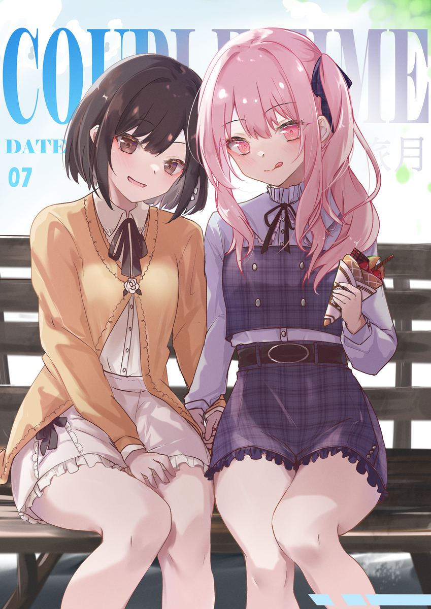 This is a pixiv picture whose title is デート.