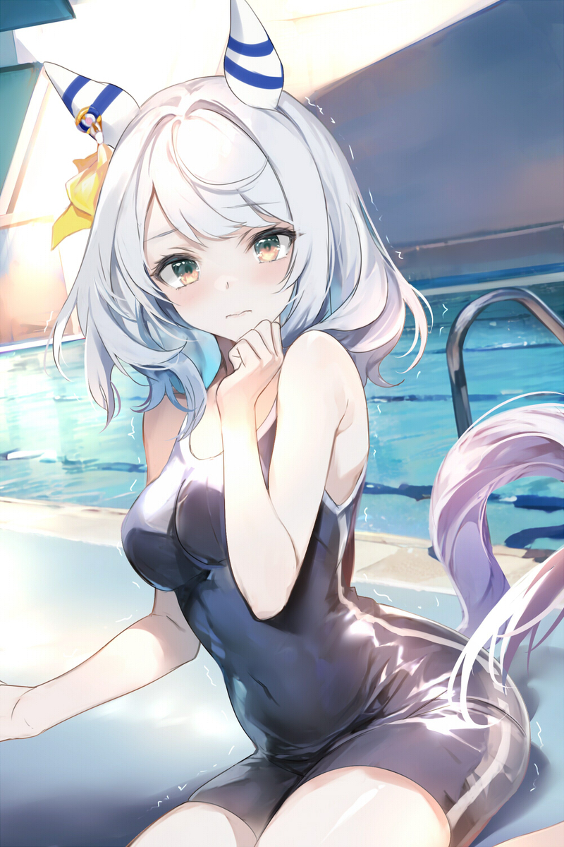 This is a pixiv picture whose title is ヒシミラクル.