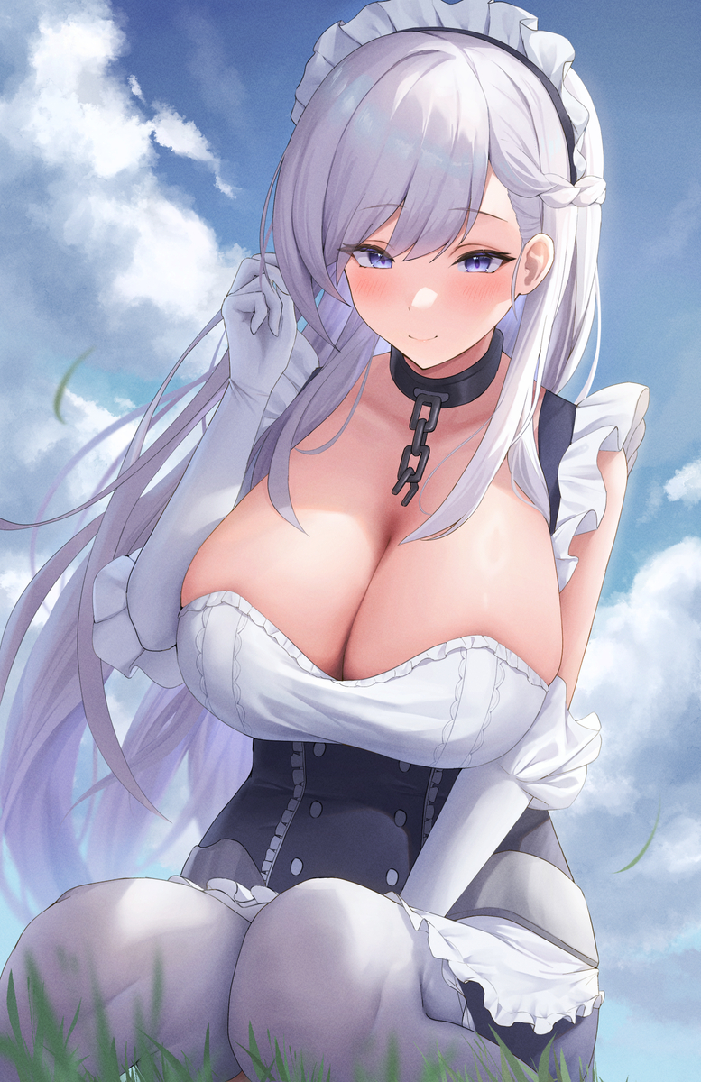 This is a pixiv picture whose title is ベルファスト.