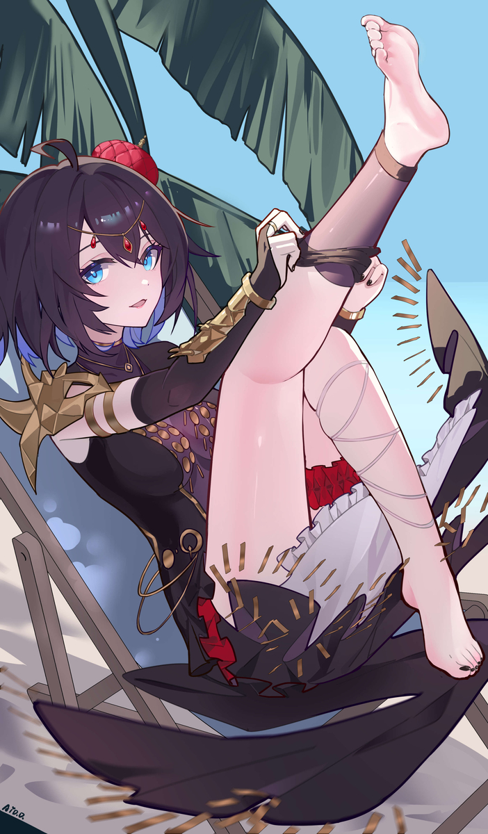 This is a pixiv picture whose title is day11 希儿山努亚王.