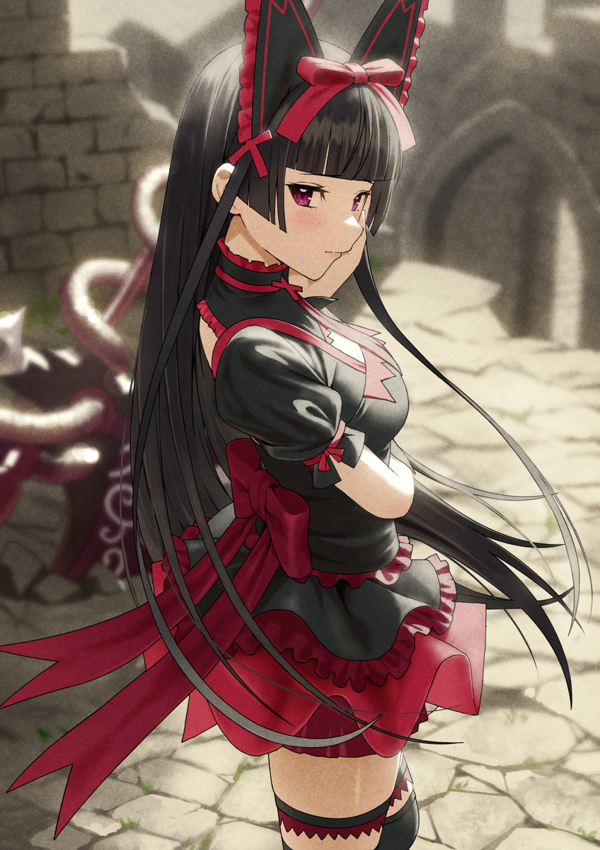 This is a pixiv picture whose title is ロゥリィ・マーキュリー.