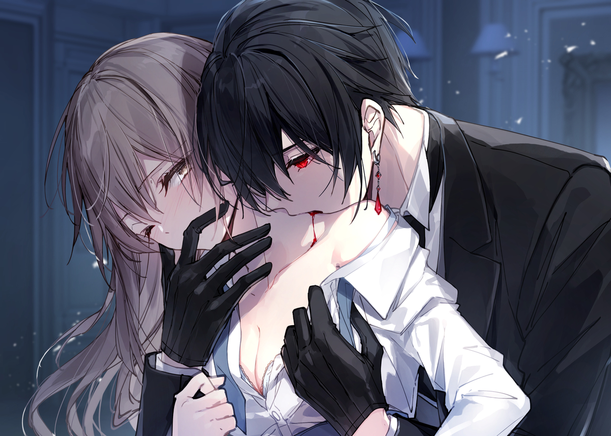 This is a pixiv picture whose title is 衝動.