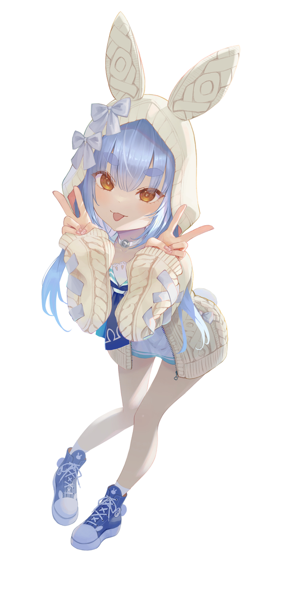 This is a pixiv picture whose title is ぺこちゃん.
