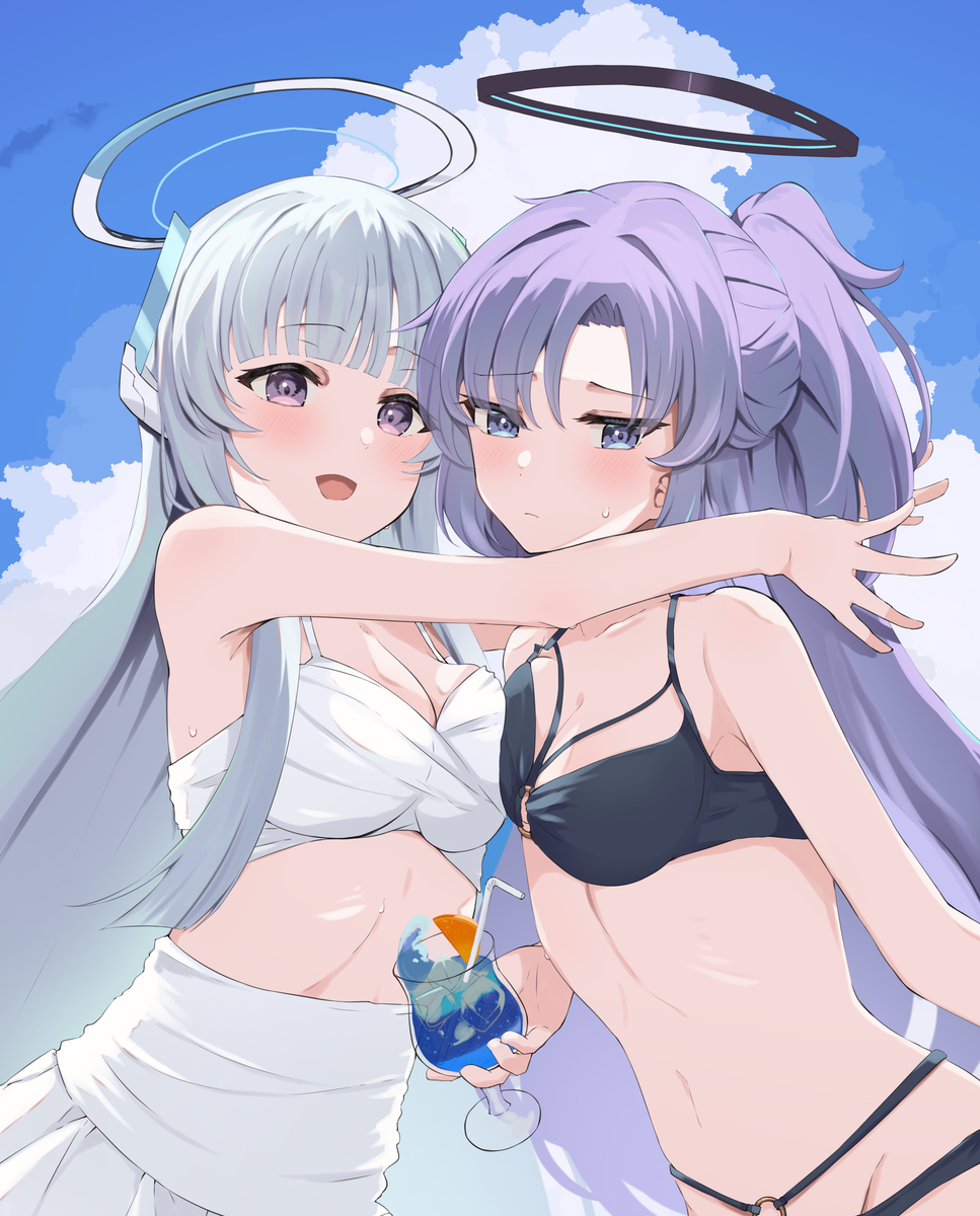 This is a pixiv picture whose title is ノアとユウカ.