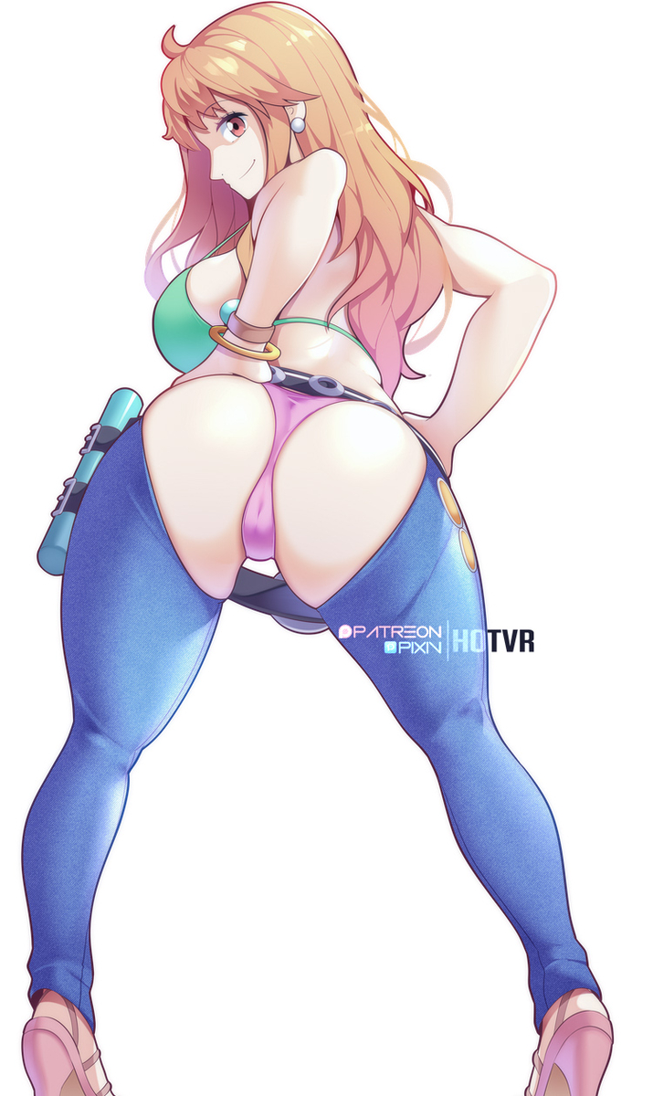 This is a pixiv picture whose title is Fat booty Nami.