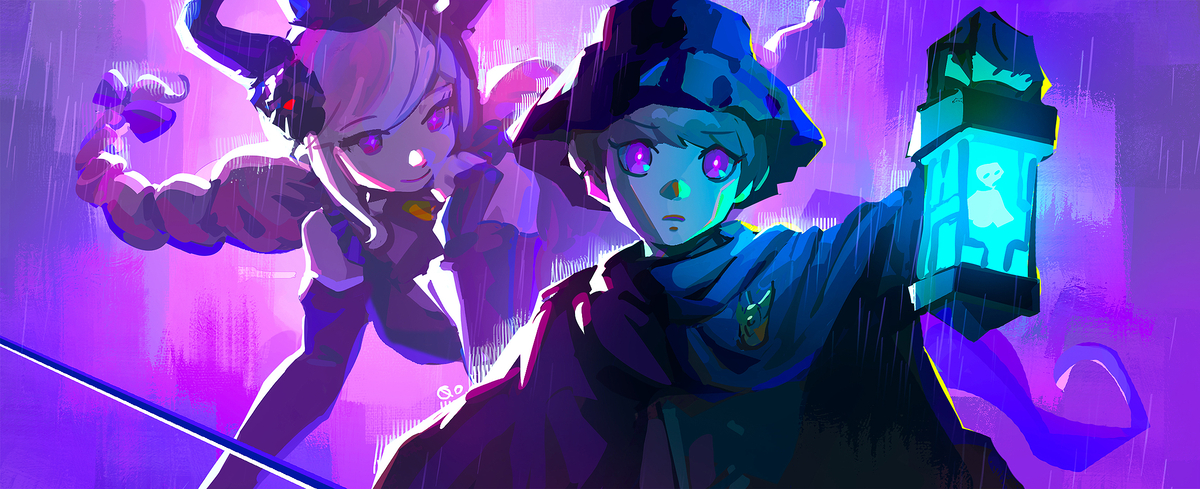 This is a pixiv picture whose title is レインコード.