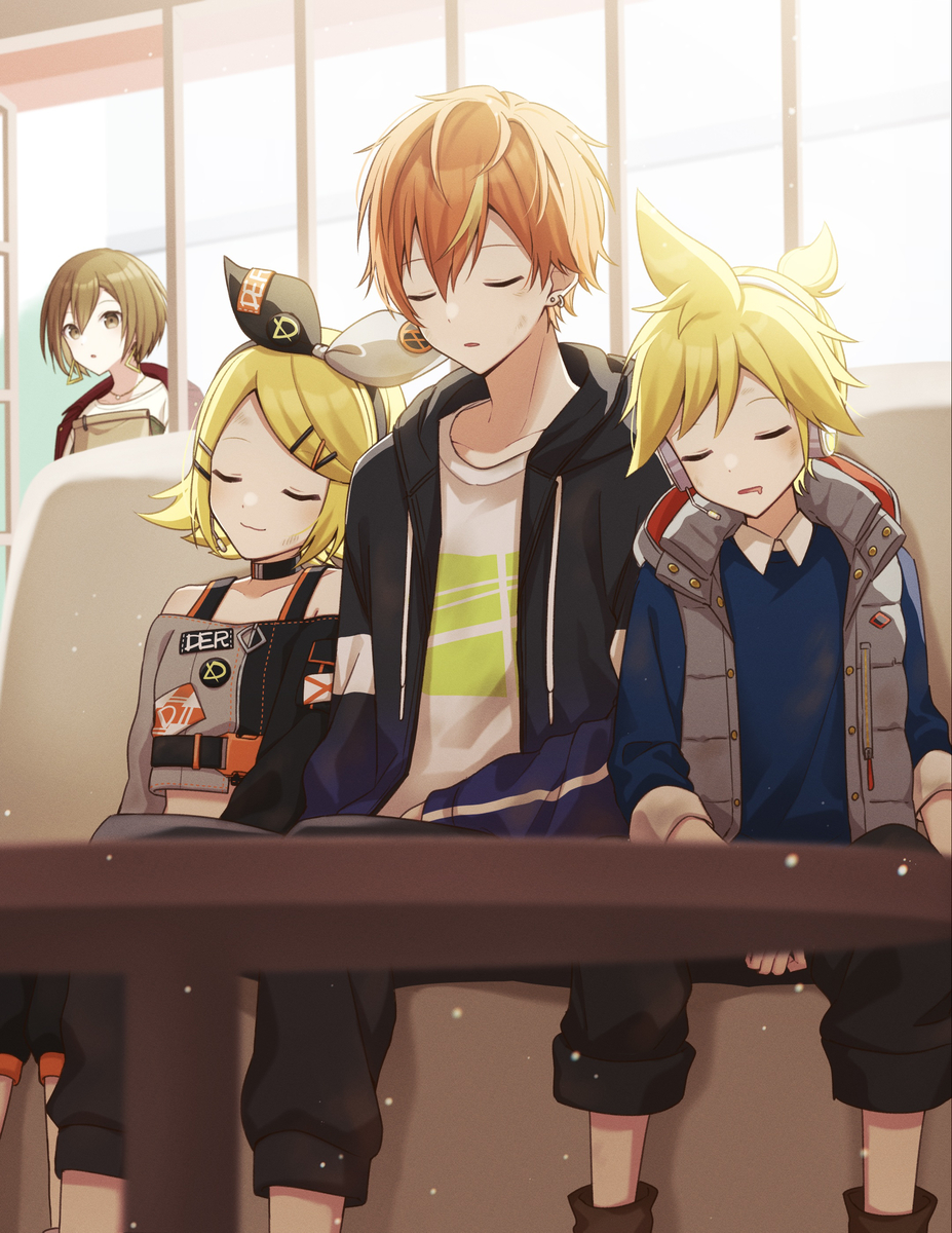 This is a pixiv picture whose title is 💤.