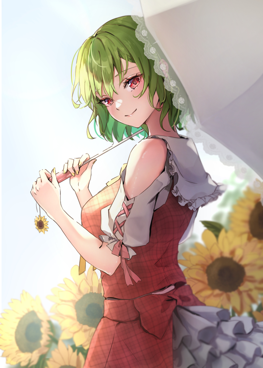 This is a pixiv picture whose title is ゆうかりんあいしてる.