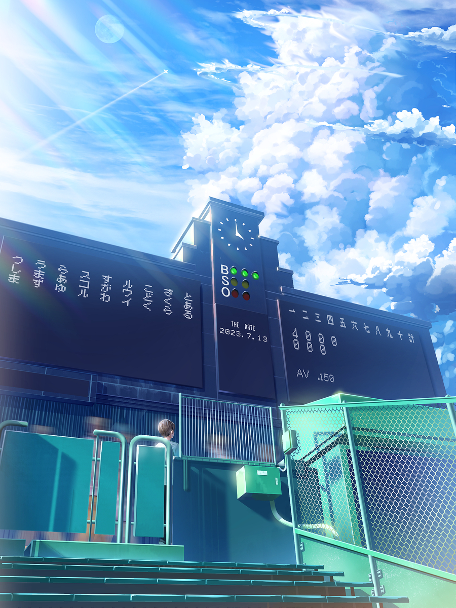 This is a pixiv picture whose title is 予選.