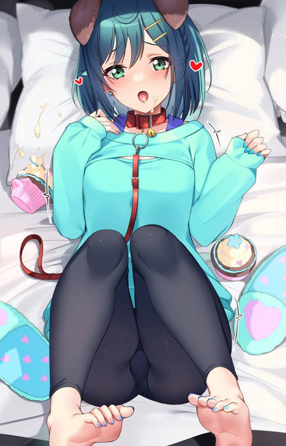 This is a pixiv picture whose title is 💙.