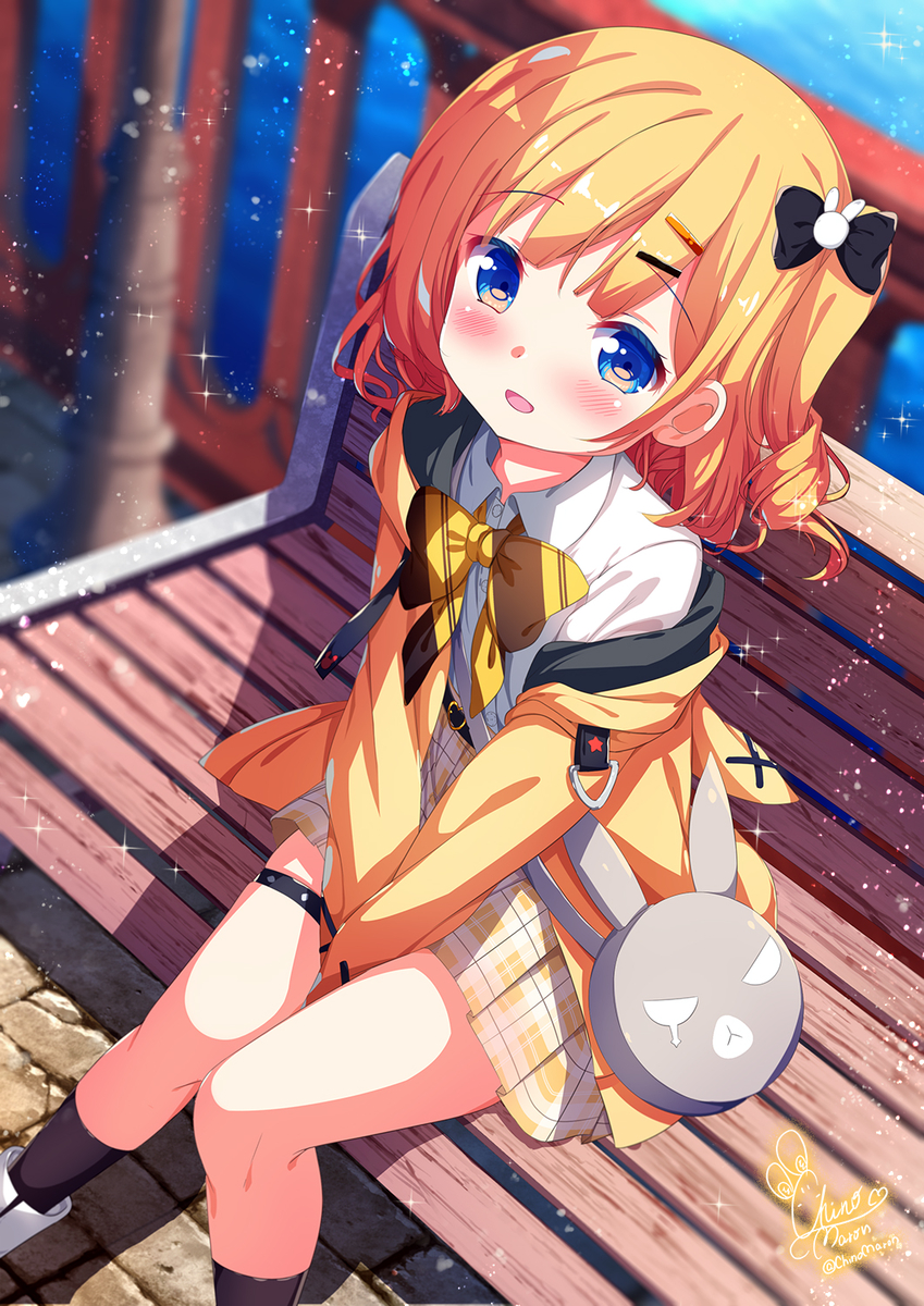 This is a pixiv picture whose title is シャロちゃん誕生日おめでとう！！！.