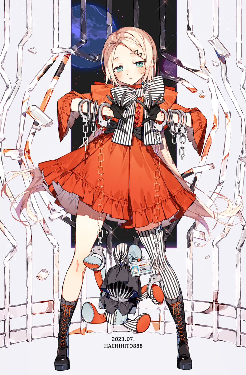 This is a pixiv picture whose title is ⛓.