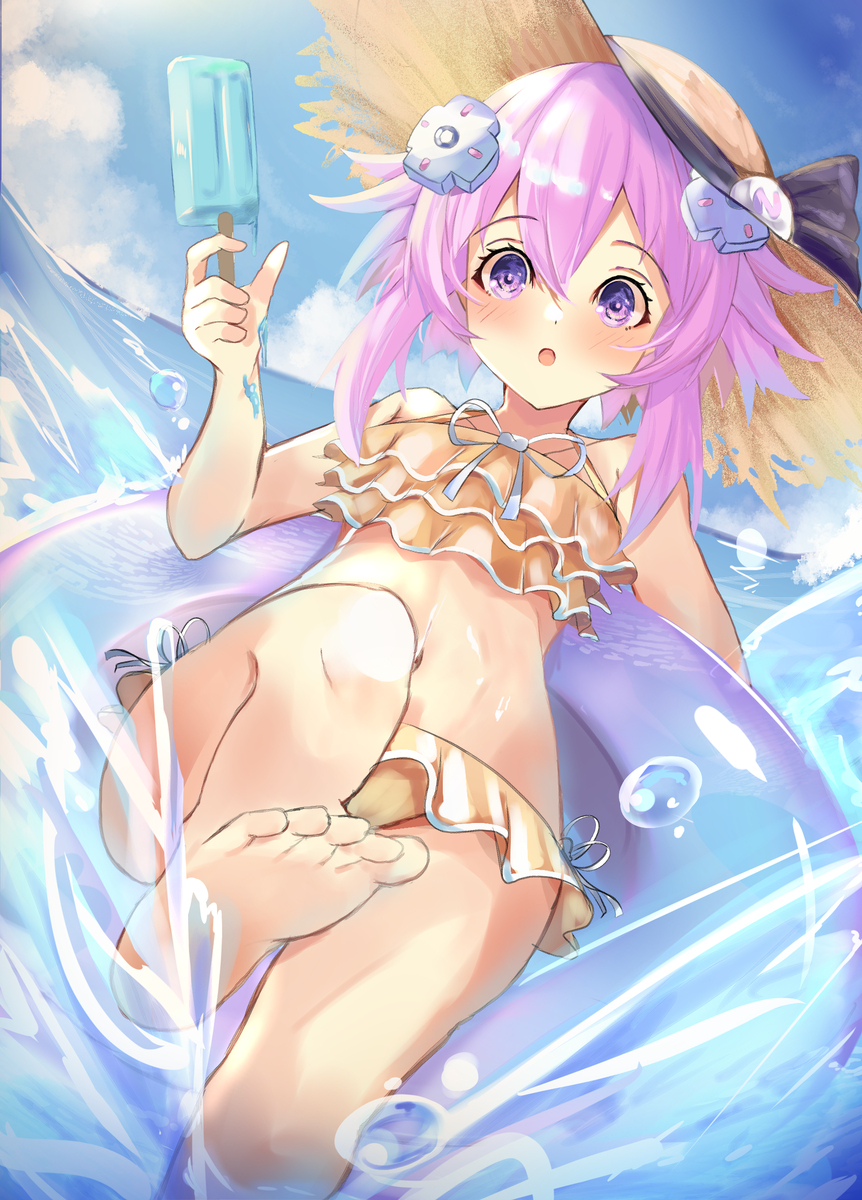 This is a pixiv picture whose title is Summer Nep.