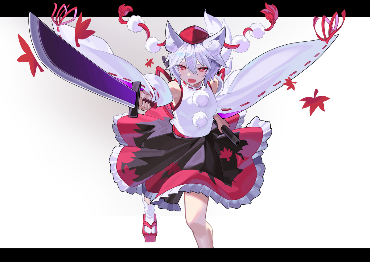 This is a pixiv picture whose title is 椛.