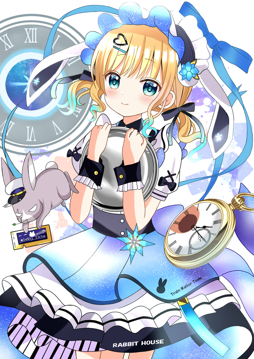 This is a pixiv picture whose title is シャロちゃん誕生日絵.