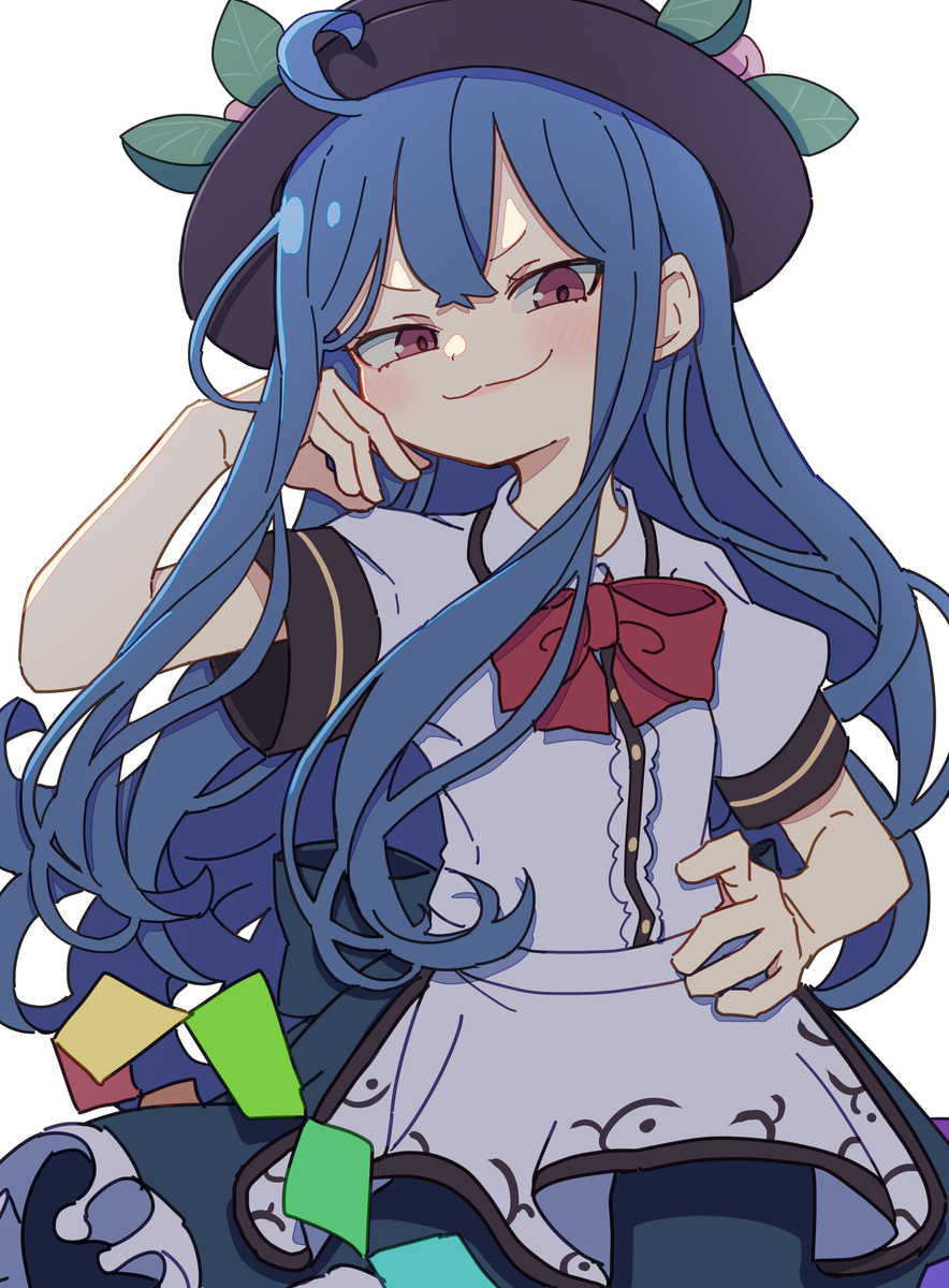 This is a pixiv picture whose title is ドヤ顔天子.