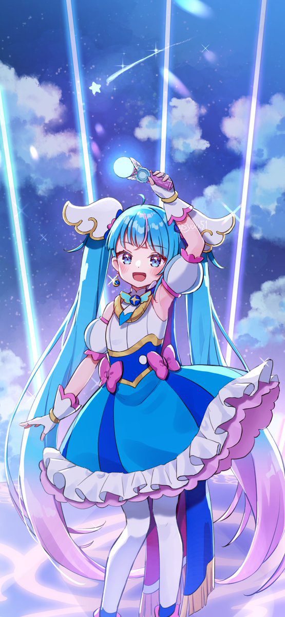 This is a pixiv picture whose title is Dear Shine Sky.