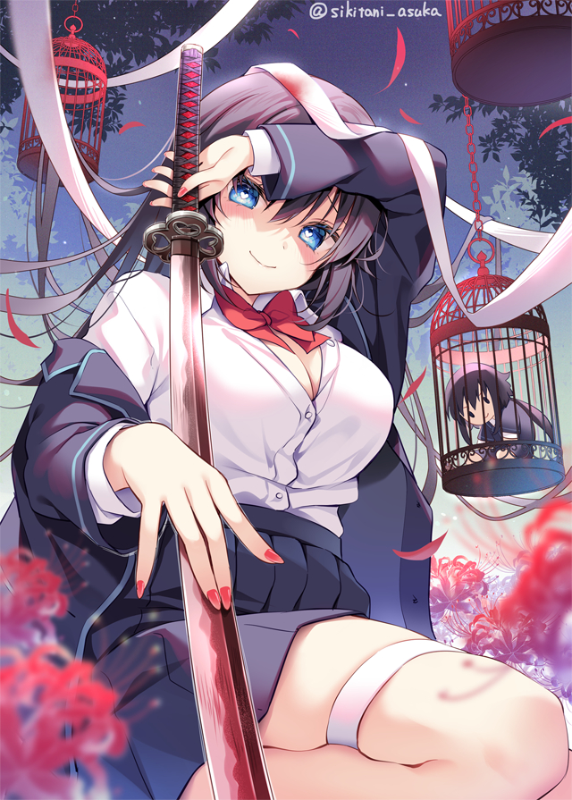 This is a pixiv picture whose title is 許婚のためなら何でもできる.