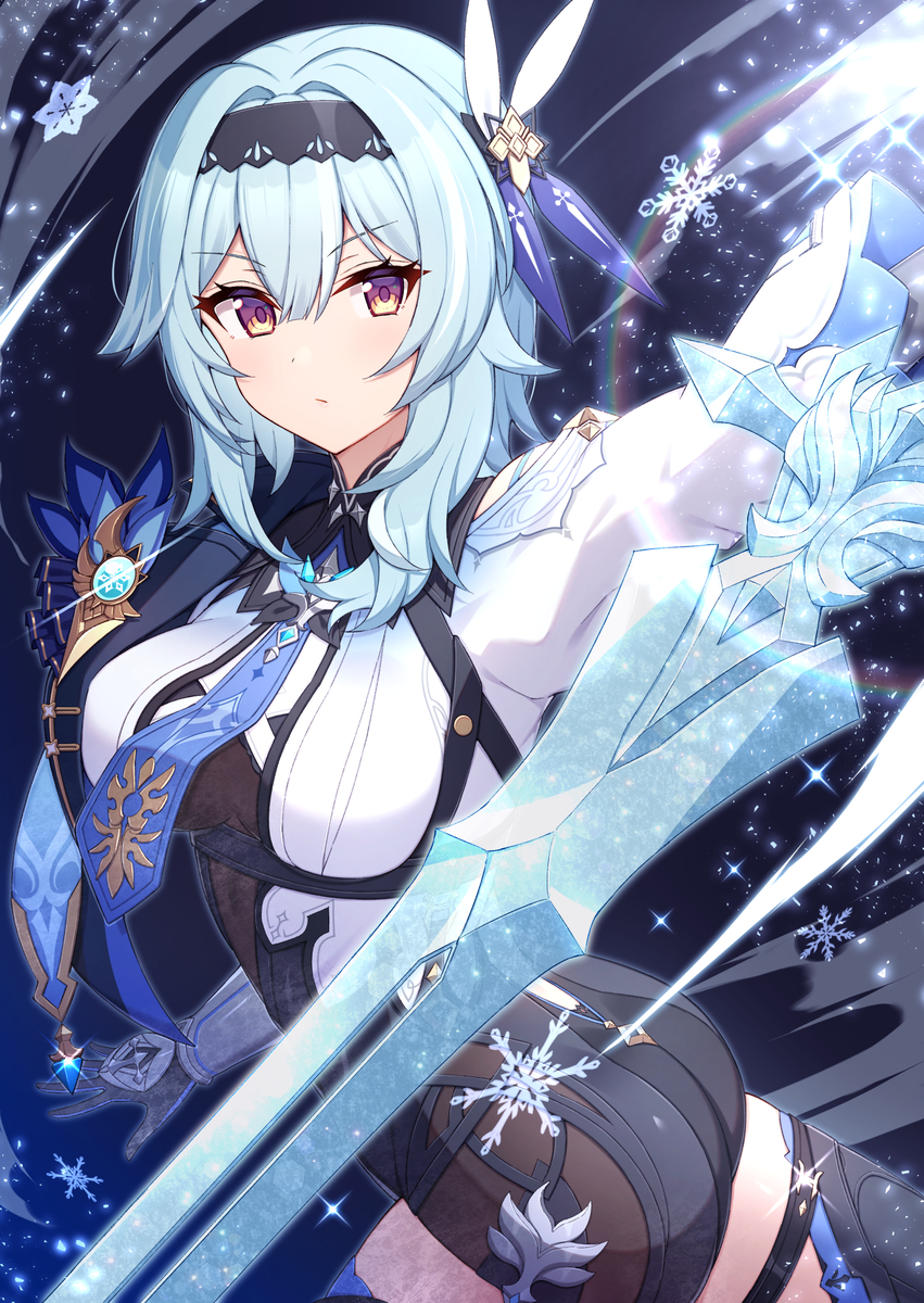 This is a pixiv picture whose title is エウルア.