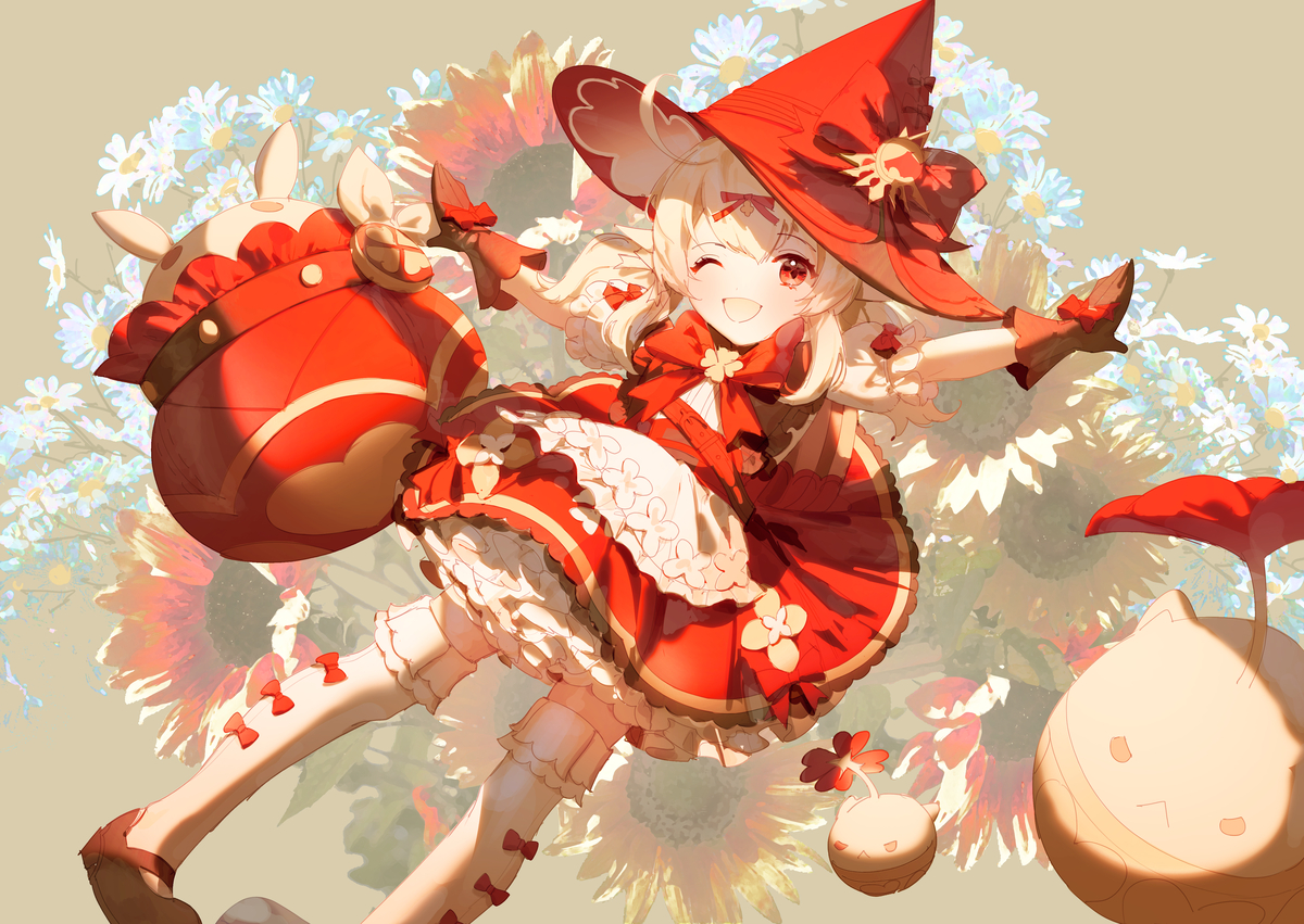 This is a pixiv picture whose title is klee.