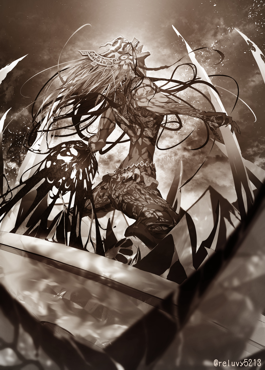 This is a pixiv picture whose title is カーンの王.