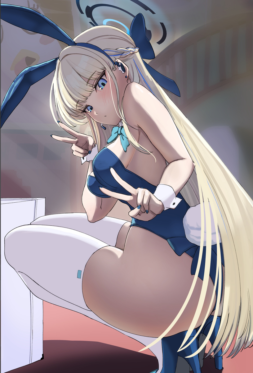This is a pixiv picture whose title is 先生見えてますか？ピスピース.