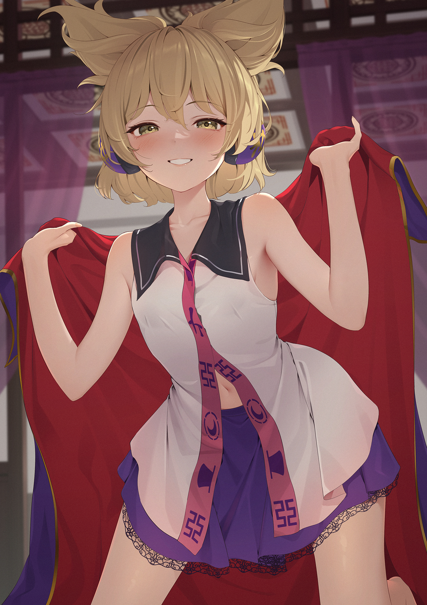 This is a pixiv picture whose title is マント捕食.