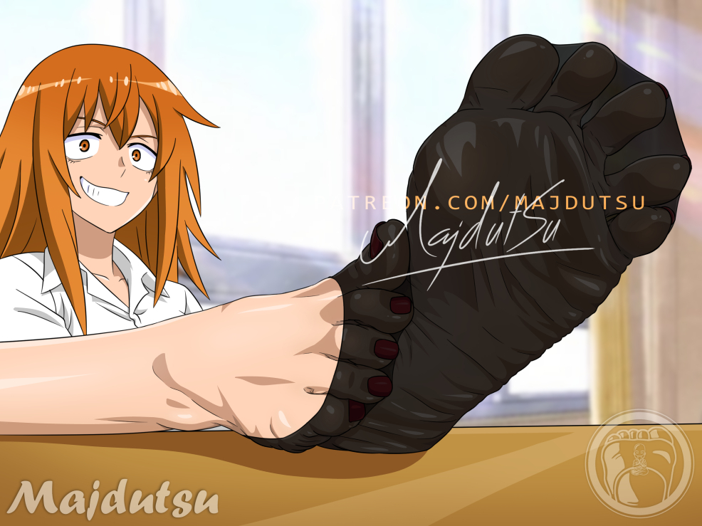 This is a pixiv picture whose title is Maki Gamou Feet.